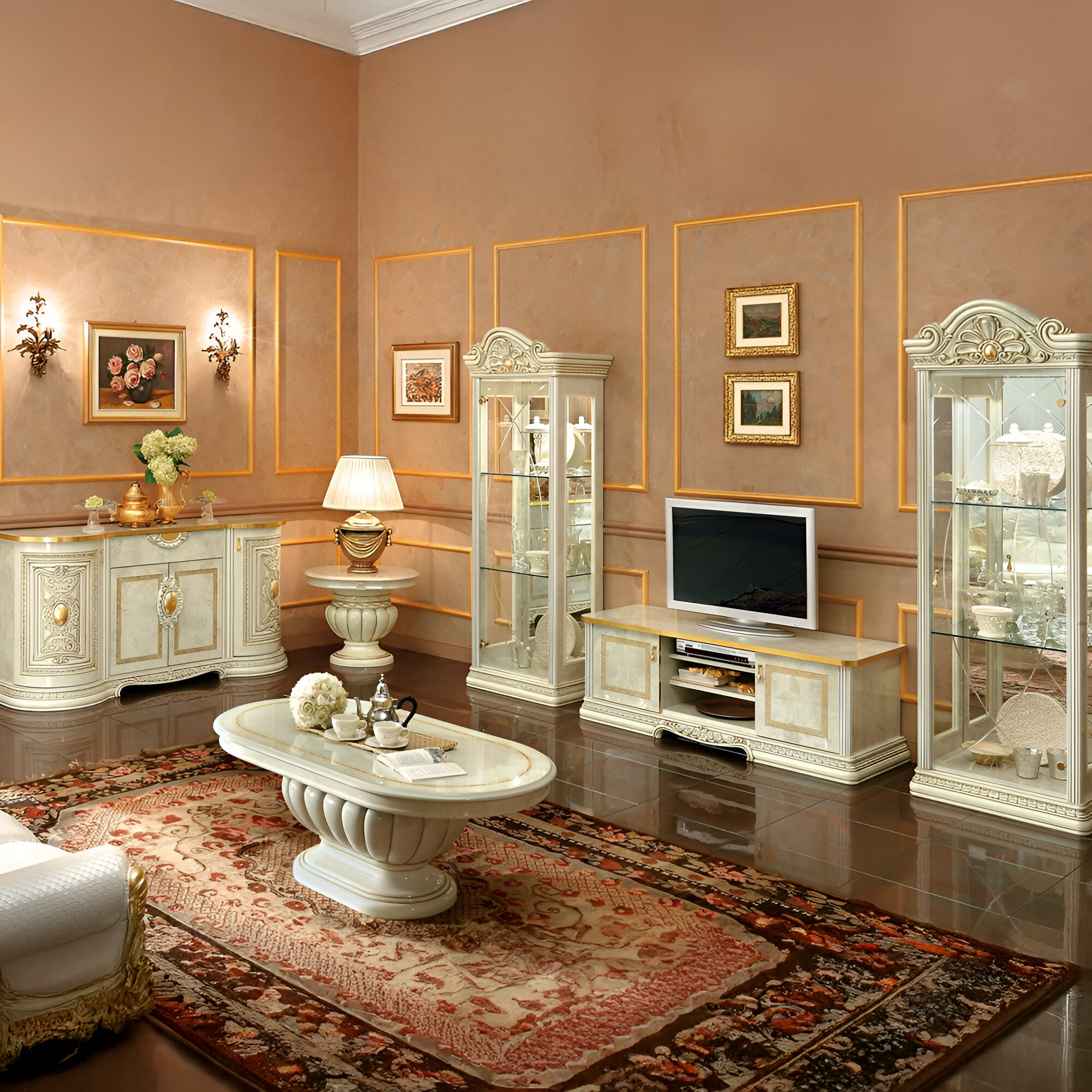 Cream Living Room Furniture