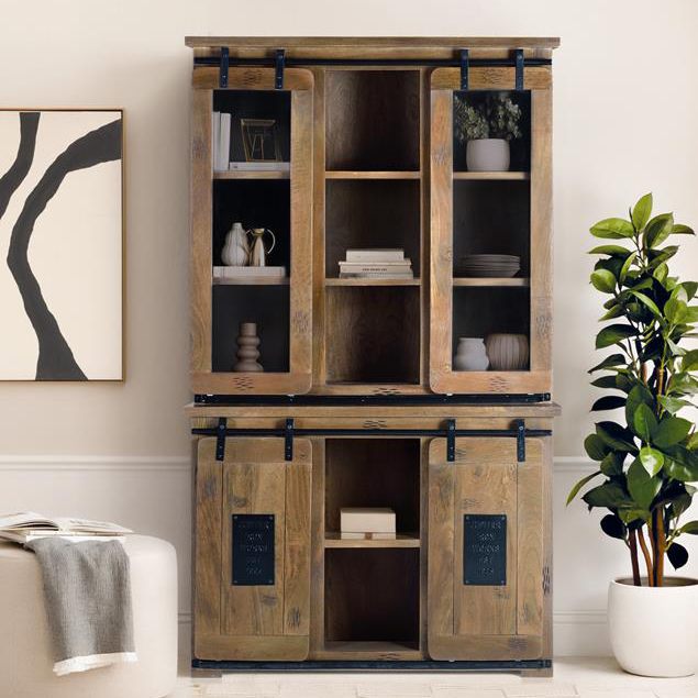 Mango Wood Hall Cabinet
