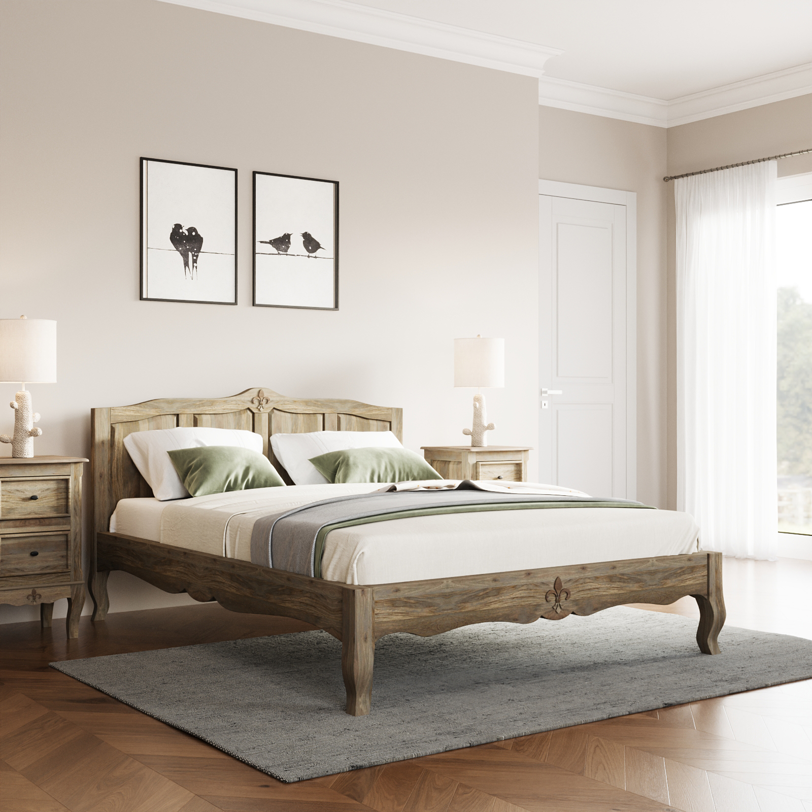 Mango Wood Beds