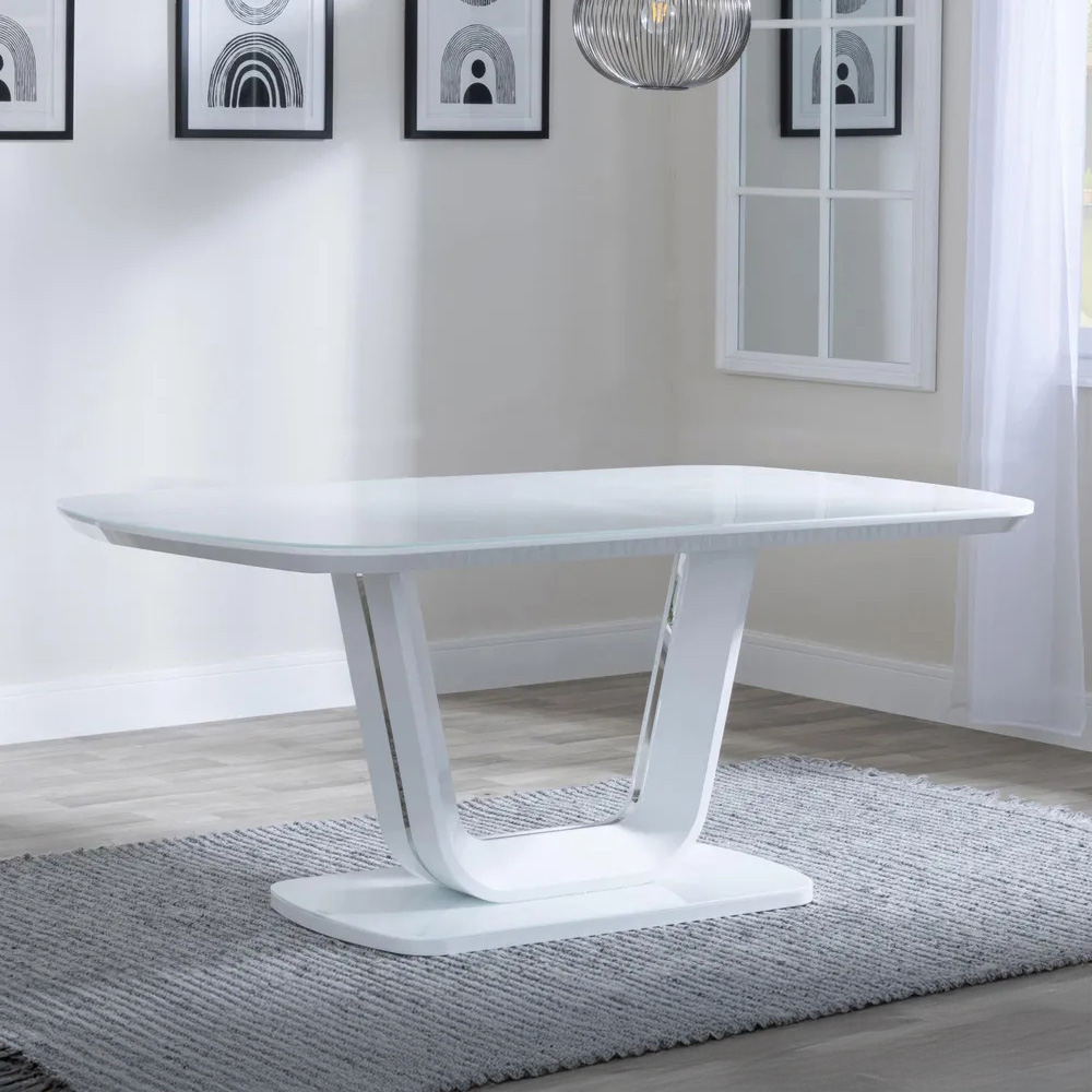 White High Gloss Dining Tables