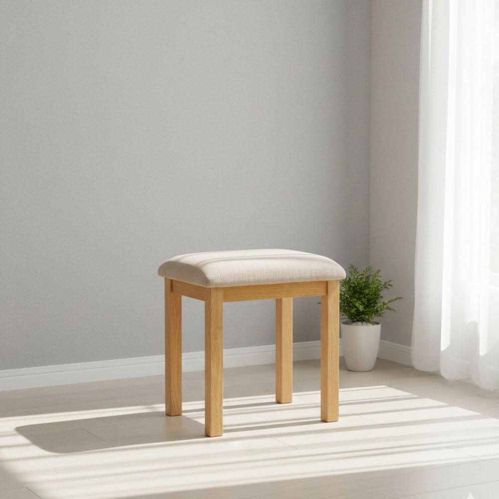 Pine Bedroom Stool