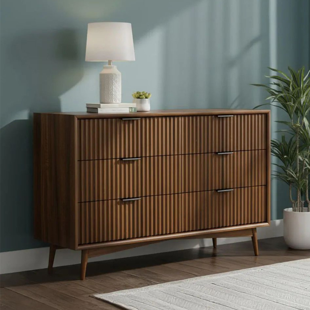 Walnut Chest of Drawers