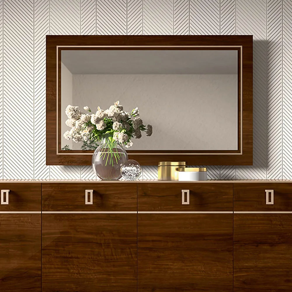 Walnut Bedroom Mirrors