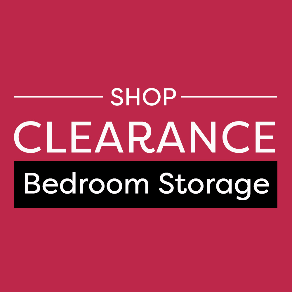 Clearance Bedroom Storage Sale