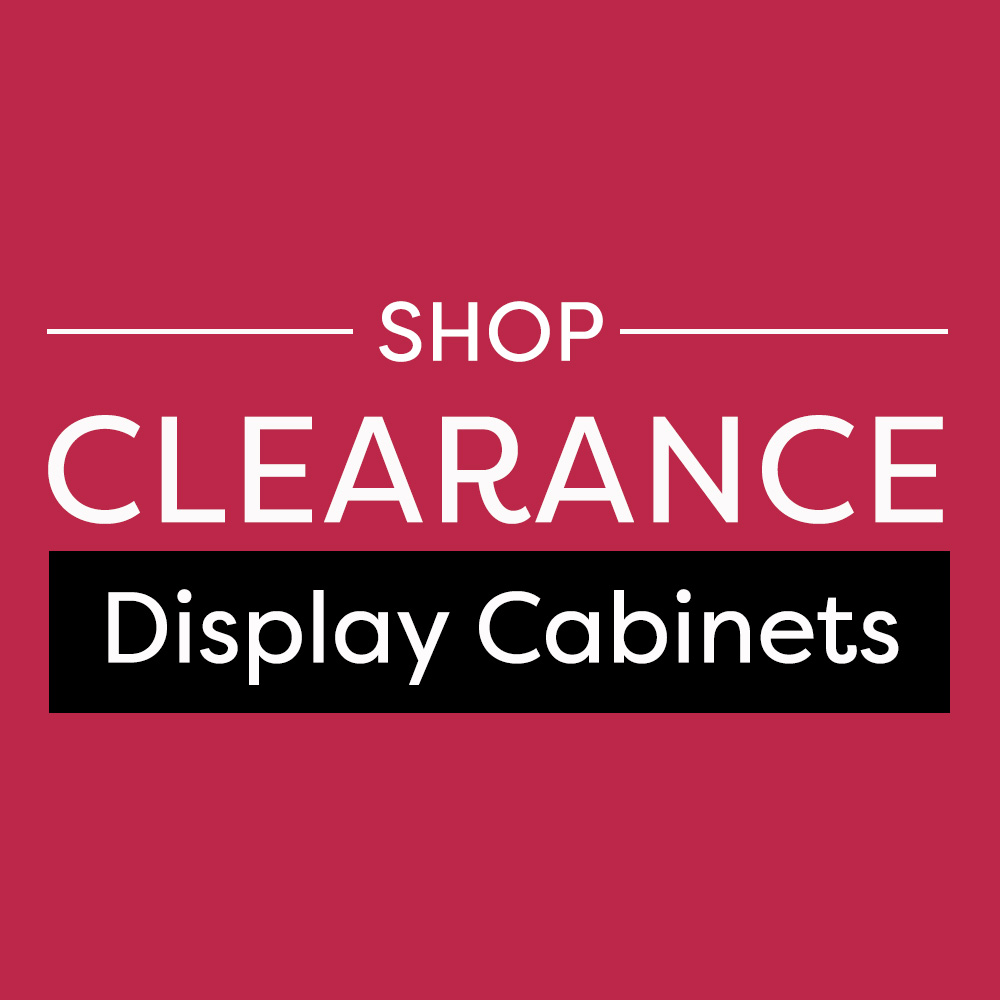 Clearance Display Cabinets Sale
