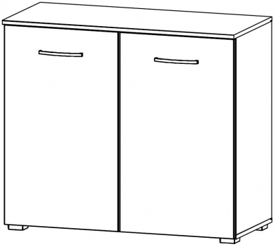 679F : 2 Door Chest - Glass Front