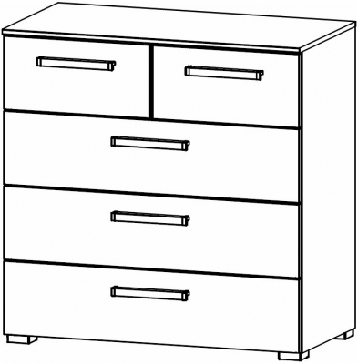 6D45 : 5 Drawer Chest