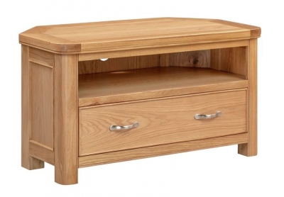 Clarion Oak Corner TV Unit