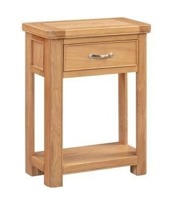 Clarion Oak Small Console Table