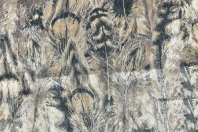 Band Pattern : Feathers Natural/Silver