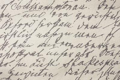 Band Pattern : Script Grey