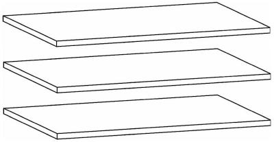 9F13 : Shelf (Set of 3)