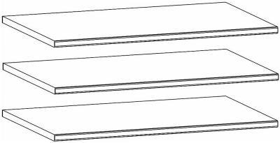 9183 : Shelf (Set of 3)