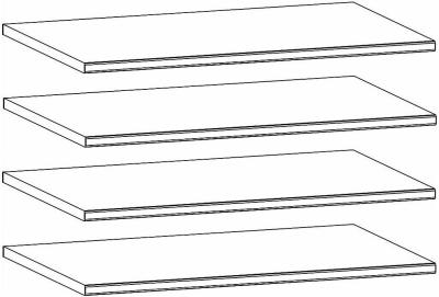 9184 : Shelf (Set of 4)