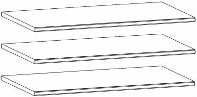 9632 : Shelf (Set of 3)