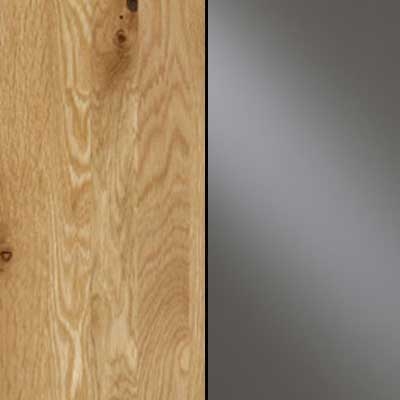 Semi Solid Oak Carcase with Havana Glass Front 203