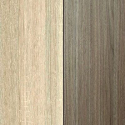 Bardolino Front and Toronto Walnut Base Unit