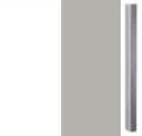 Alpine White Carcase with High Polish Soft Grey Front and Chrome Color Handle A368K