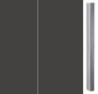 Graphite Carcase and Front with Chrome Color Handle A034K