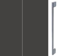 Graphite Carcase and Front with Chrome Color Handle A034N