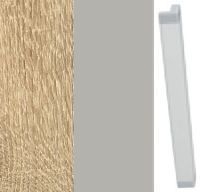 Sonoma Oak Carcase with High Polish Soft Grey Front and Carcase Color Handle A372L