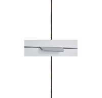 Rauch Aditio Alpine White Carcase and Front with Aluminium Color Handle No2 A970L