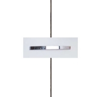 Rauch Aditio Alpine White Carcase and Front with Chrome Color Handle No1 A970D