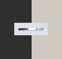 Rauch Aditio Metallic Grey Carcase with Silk Grey Front and Chrome Color Handle No1 AA06D