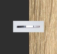 Rauch Aditio Metallic Grey Carcase with Sonoma Oak Front and Aluminium Color Handle No1 A871B