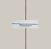 Rauch Aditio Silk Grey Carcase and Front with Aluminium Color Handle No2 AA29L