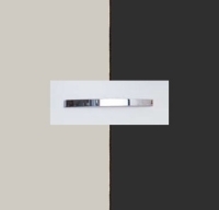 Rauch Aditio Silk Grey Carcase with Metallic Grey Front and Aluminium Color Handle No1 AA28B