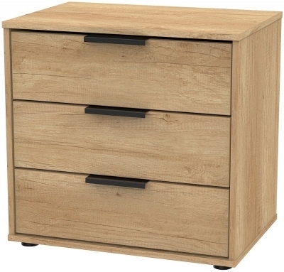 Nebraska Oak with Low Styled Glides Legs