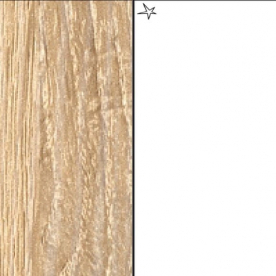 Sonoma Oak Carcase with High Polish White Front AD189