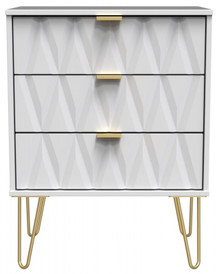 White Matt Front and White Base Unit