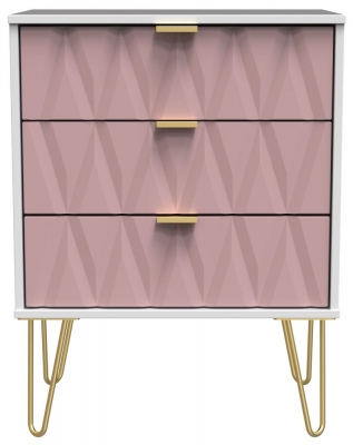 Kobe Pink Front and White Base Unit