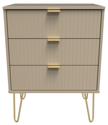 Mushroom with Gold Hair Pin Style Metal Legs