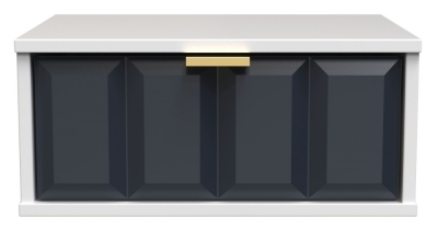 Indigo Front and White Matt Base Unit