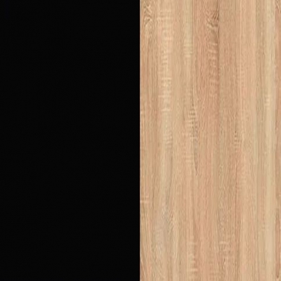 Deep Black Front with Bardolino Base