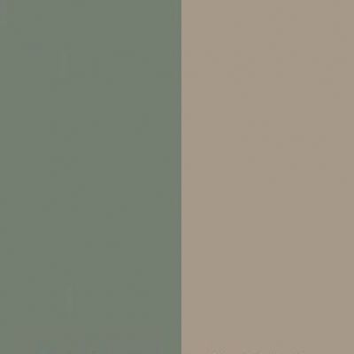 Reed Green Front with Matt Mushroom Base