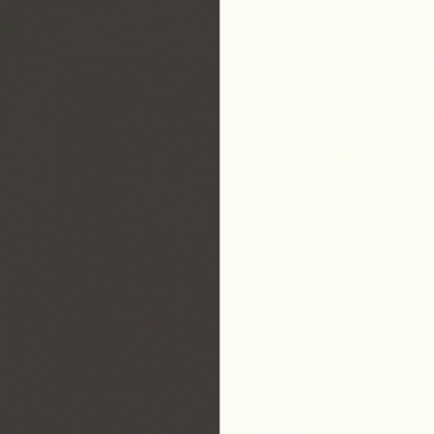 Graphite Front with Matt White Base