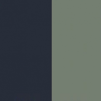 Indigo Front with Reed Green Base