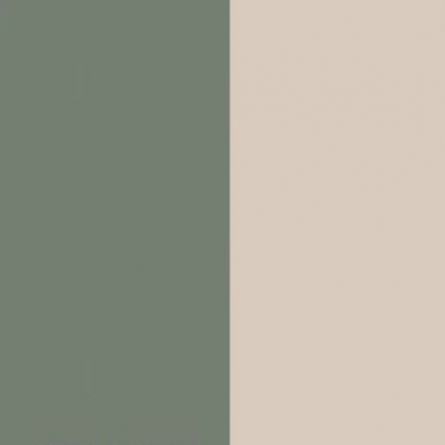 Reed Green Front with Matt Kashmir Base