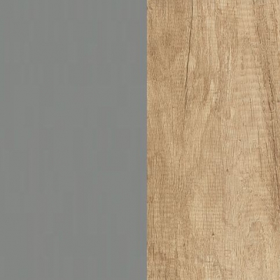 Duck Grey Front with Nebraska Oak Base