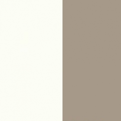 Matt White Front with Matt Mushroom Base