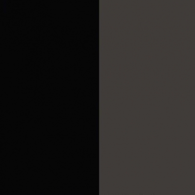 Deep Black Front with Graphite Base