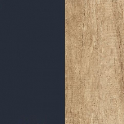 Indigo Front with Nebraska Oak Base