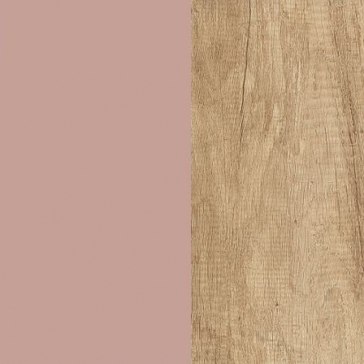 Kobe Pink Front with Nebraska Oak Base