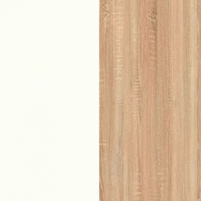 Matt White Front with Bardolino Base