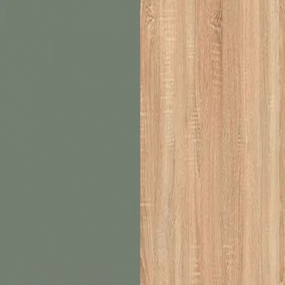 Reed Green Front with Bardolino Base