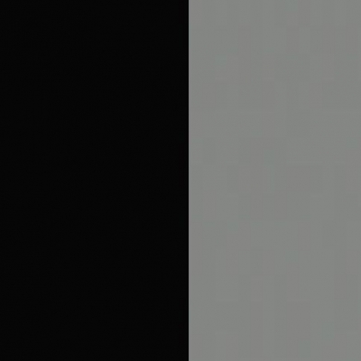 Deep Black Front with Matt Grey Base